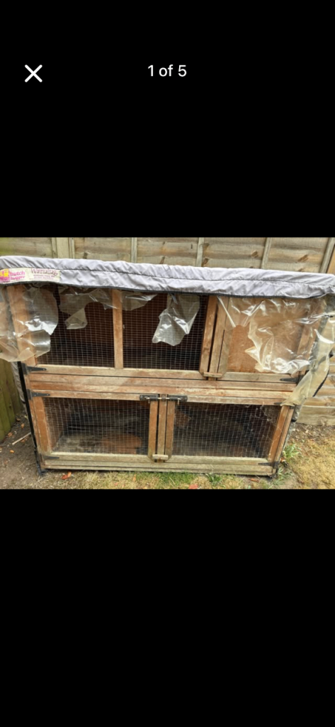 5ft double hutch 