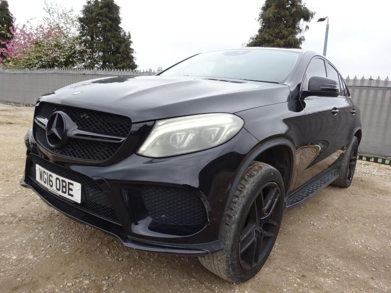 2016 16 REG MERCEDES BENZ GLE 350 D AMG LINE 4MATIC AUTO COUPE DAMAGED SALVAGE