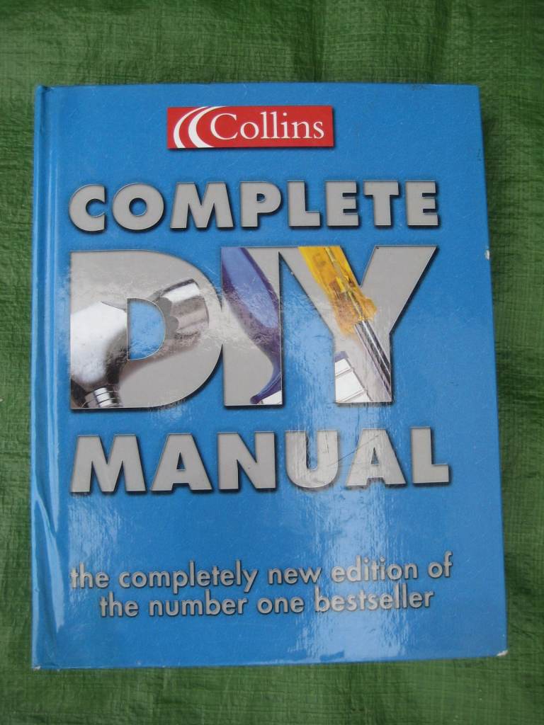 Practically New Large Collins Complete DIY Manual in Colour for Only £4.00