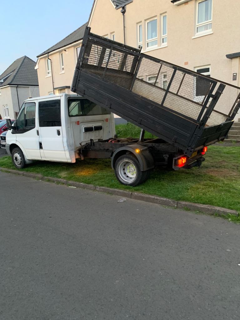 Ford transit tipper 2011 double cab 