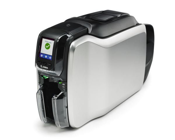 Zebra ZC300 Plastic ID Card Printer With Ethernet Single-Sided