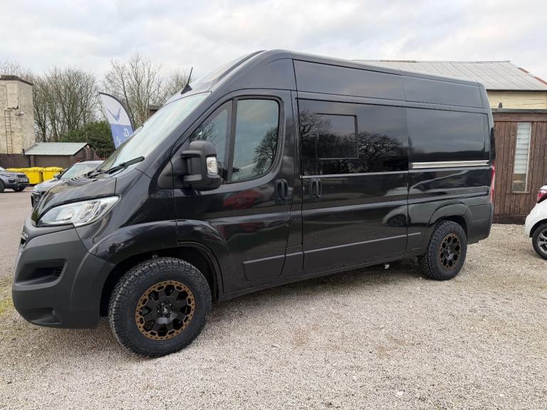 Vauxhall Movano Stealth Camper 2022 2 Berth Fixed Rear Bed Layout Only 3K 