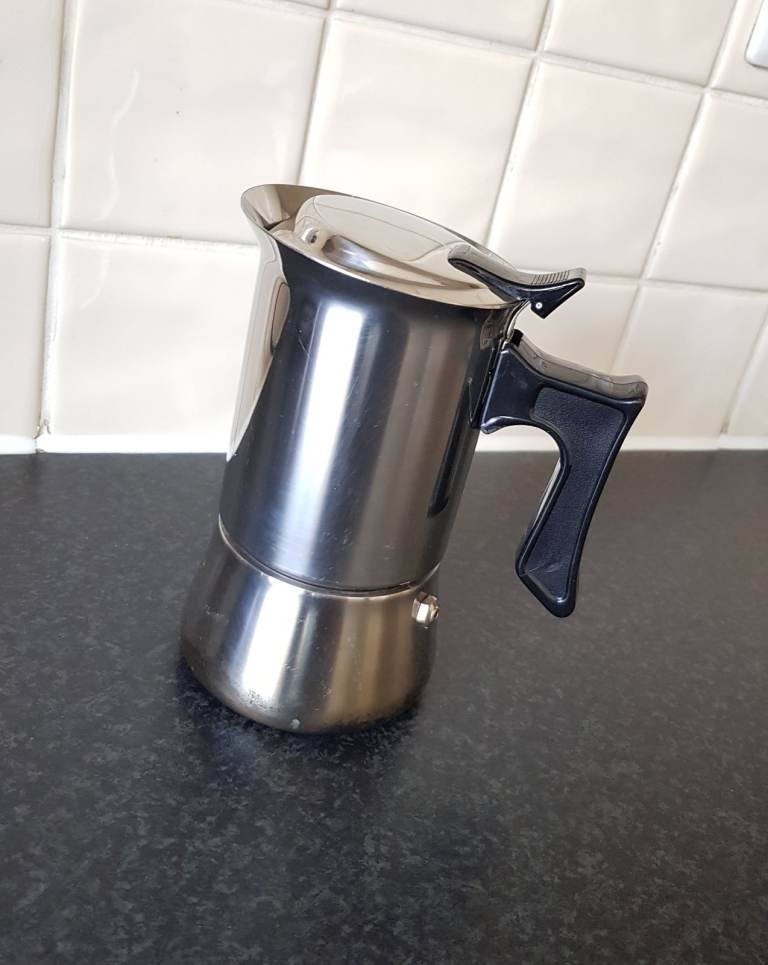 Italian Coffee Maker Stainless Steel Nanni P & B