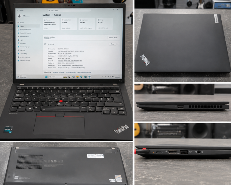 Lenovo ThinkPad T14s Gen 4 (14”) – i7, 16GB RAM, 512GB SSD