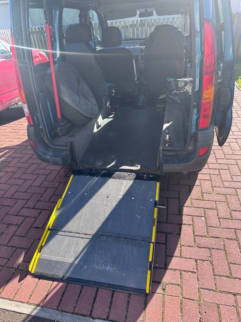 Wheelchair accessible- Renault, KANGOO, MPV, 2008, Manual, 1149 (cc), 5 doors