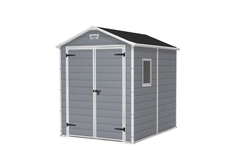 Keter manor 6x8 plastic shed 