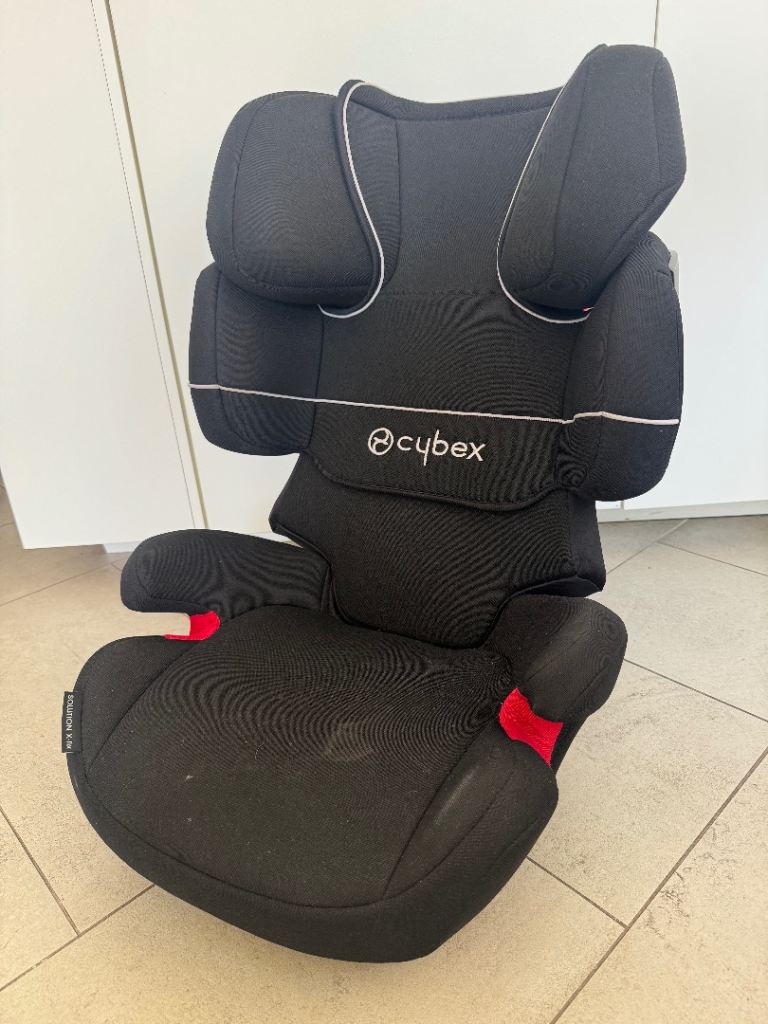 CYBEX Silver Solution X-Fix Child's Car Seat, Black