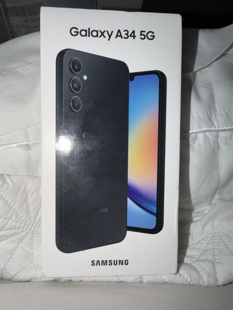 Samsung Galaxy A34 5G – Brand New in Box