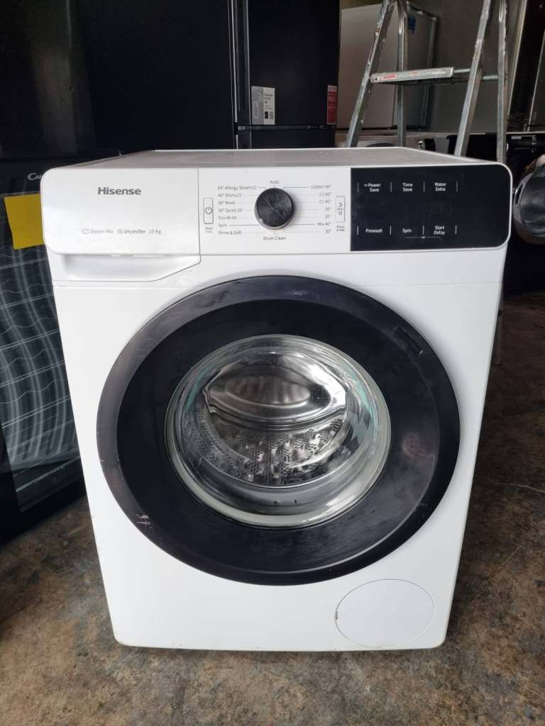 Hisense 10kg washing machine & free delivery warranty