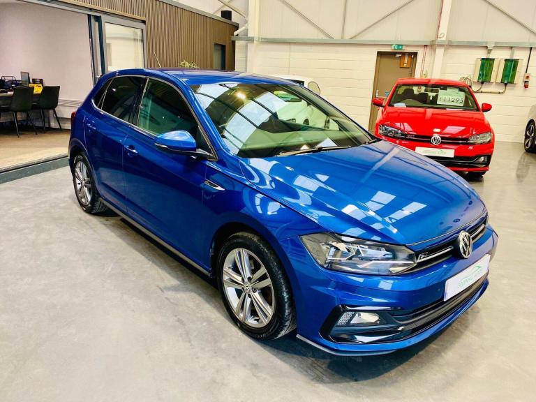 2018 Volkswagen Polo 1.0 TSI R-Line Euro 6 (s/s) 5dr HATCHBACK Petrol Manual