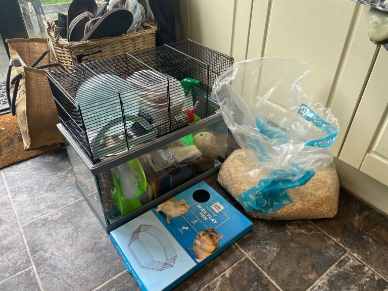 Hamster Cage & Accessories 
