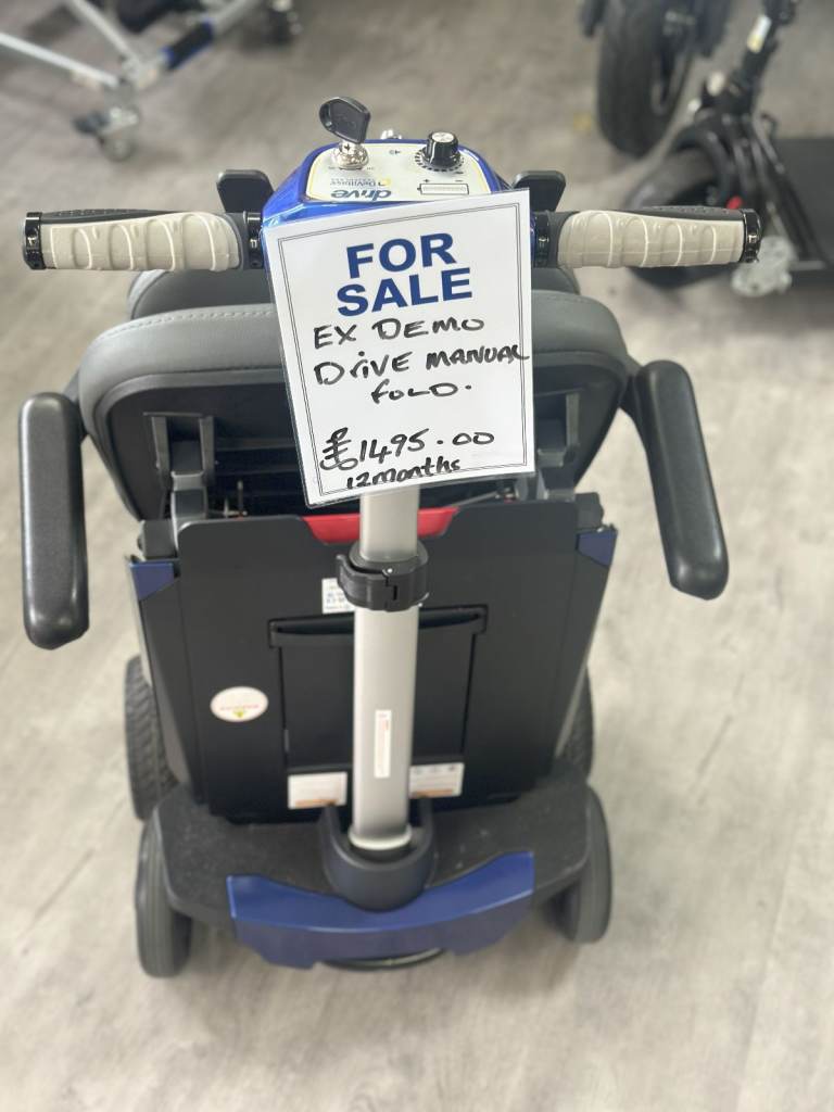 Drive Manual Fold+ Mobility Scooter 
