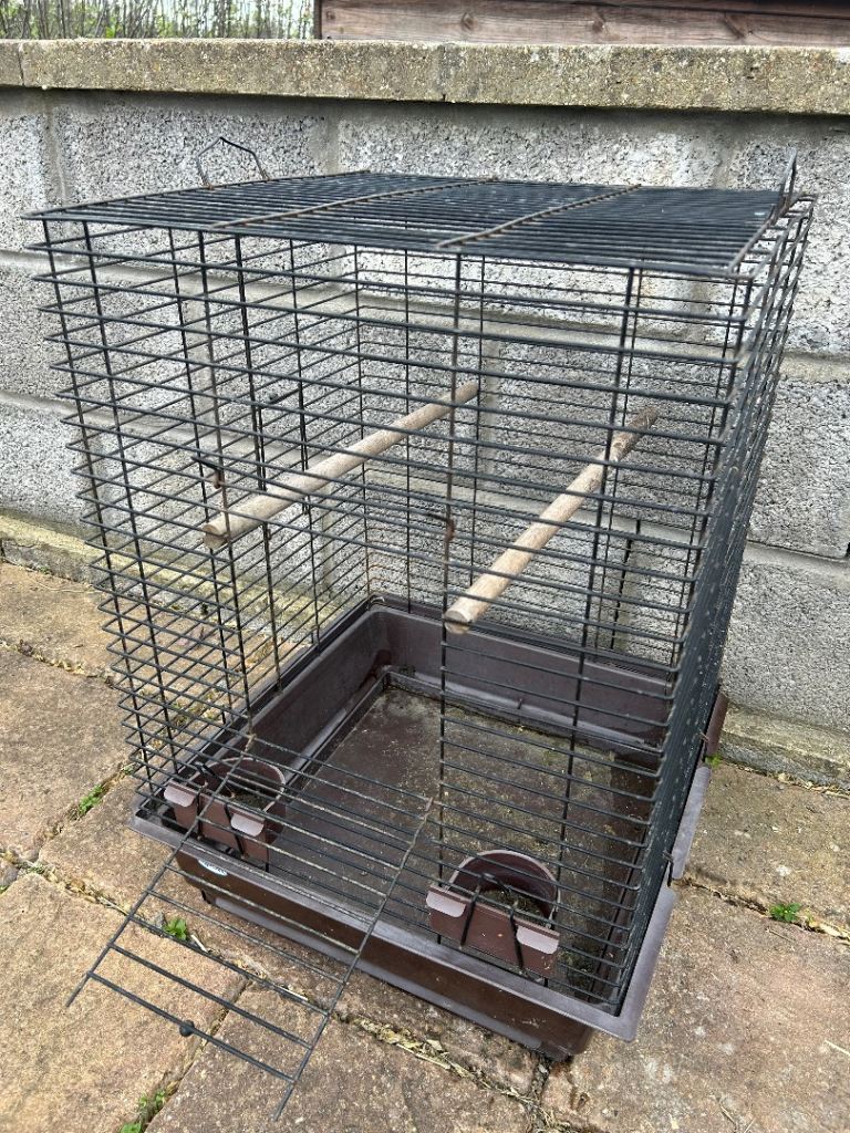 Black Metal Bird Cage