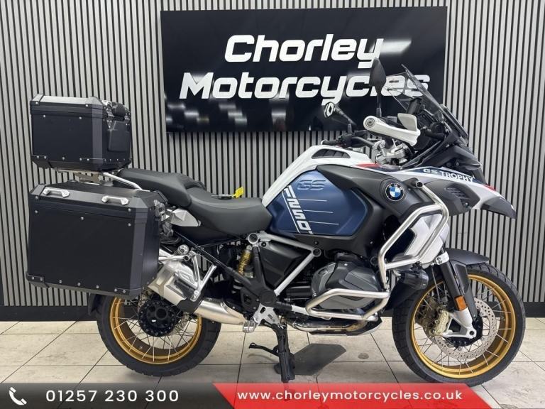 2023 BMW R1250 GS Adventure TE Trophy, immaculate in white multi with only 55...