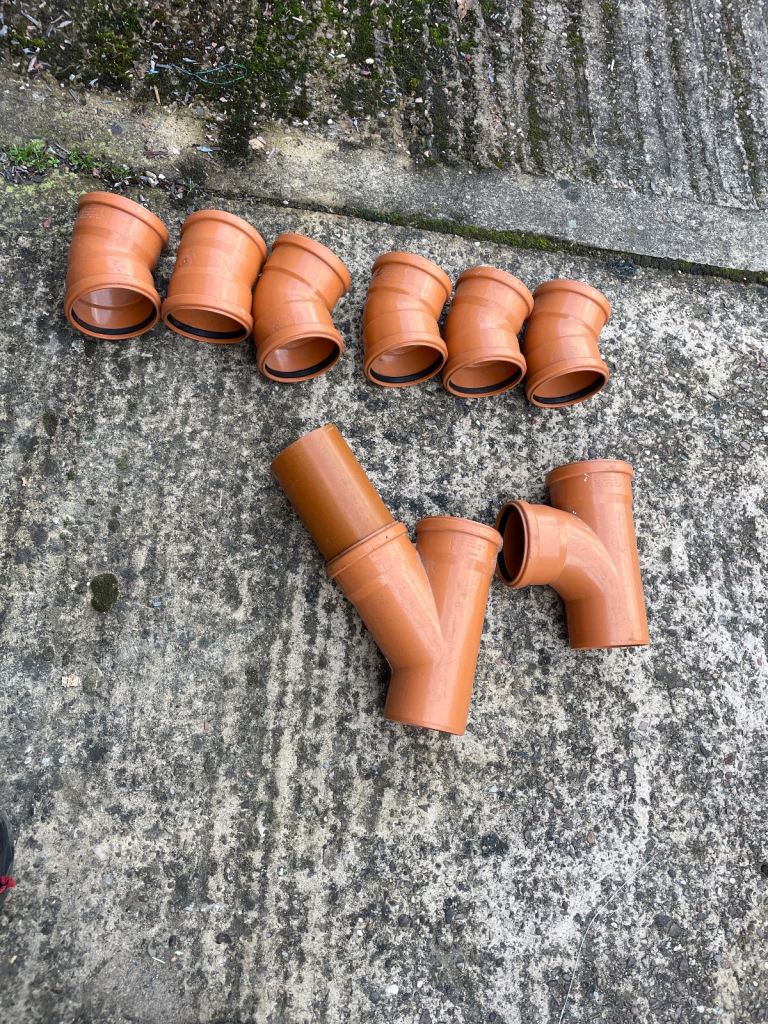 Underground Funke drainage fitting