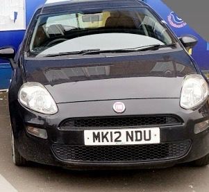 2012 FiAT PUNTO POP (BLACK) 1.2 PETROL MANUAL 58,000