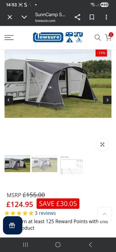 Outdoor Revolution Summer Canopy 260 – Grey, New