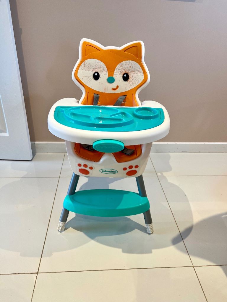 Infantino Fox High Chair / Booster Seat – Good Condition