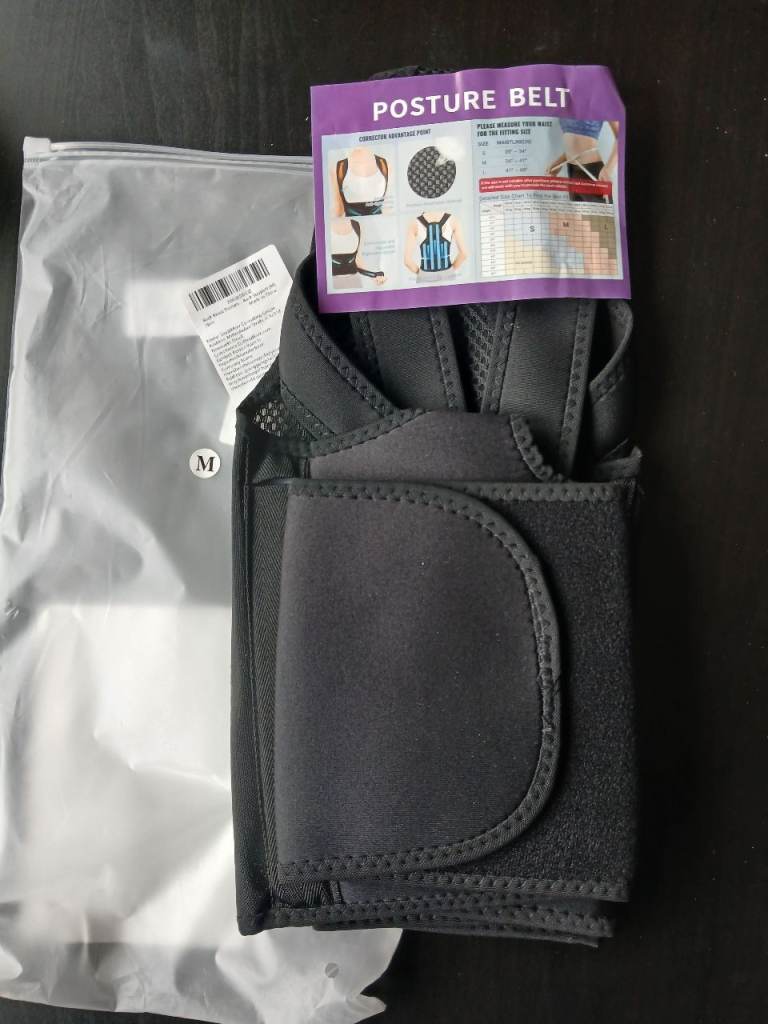 Brand New Back Brace Posture Corrector (size M). Collection. Cash £15