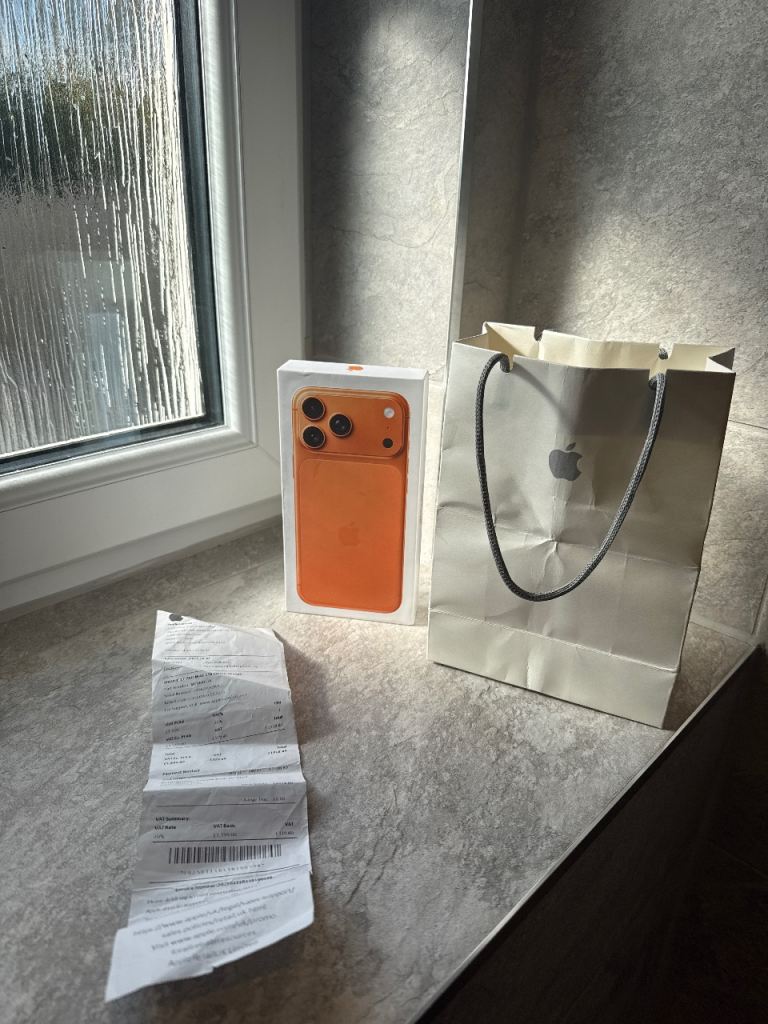 Brand New Apple iPhone 17 Pro Max  – Orange, Unopened 