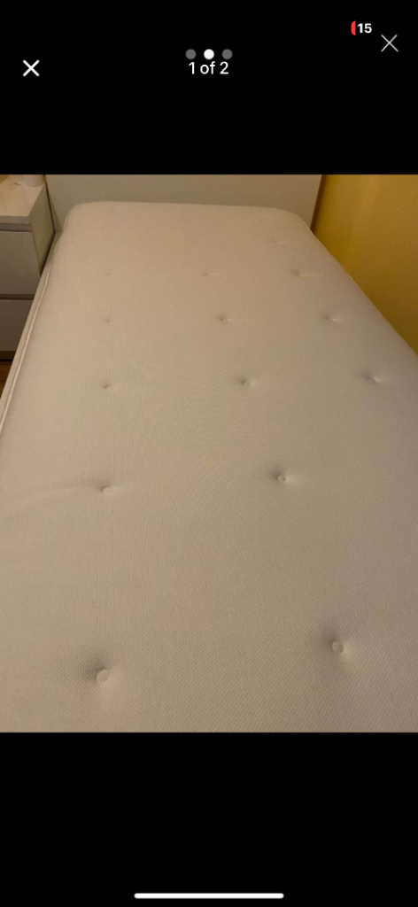 Ikea hyllsted mattress 