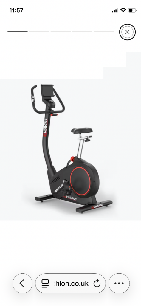 Viavito Satori Exercise Bike - Great Condition, Home Gym Ready