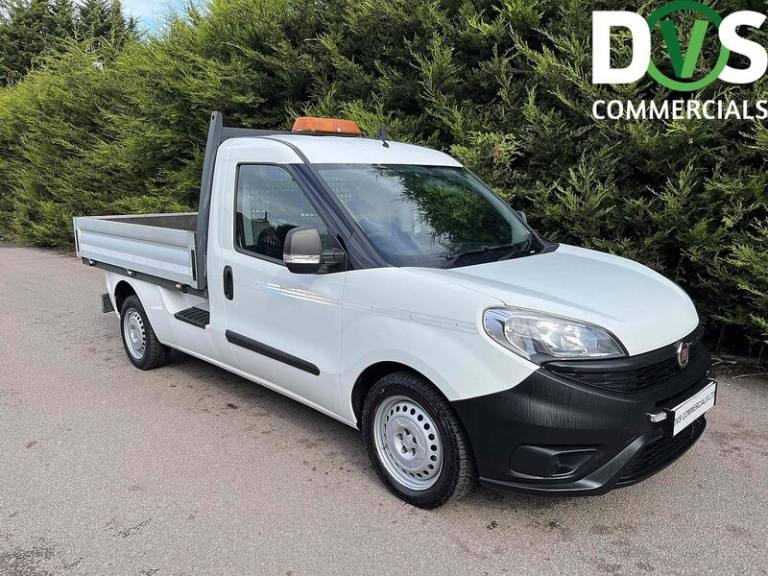 2016 Fiat Doblo 1.3 MultiJetII SWB DROPSIDE - WHITE Dropside Diesel Manual