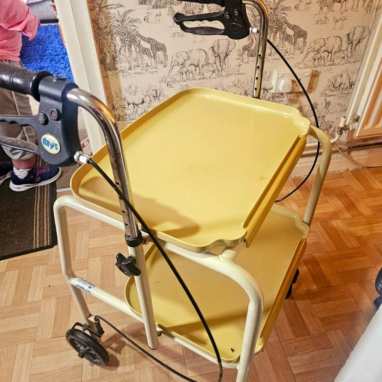 Mobility Trolley Walker with Brakes – Good Condition