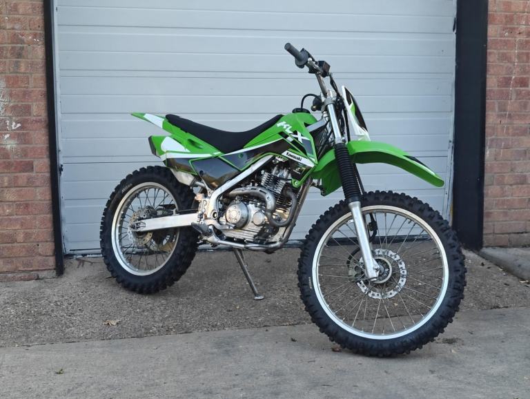 KAWASAKI KLX Big Wheel 1970 Petrol Manual in Green
