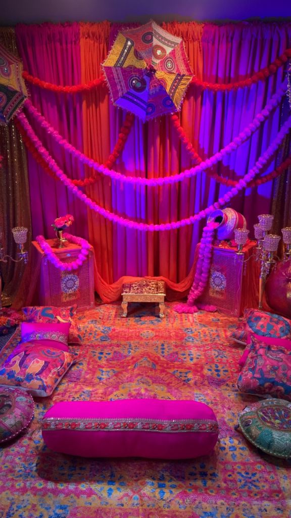 Mendhi backdrop HIRE 