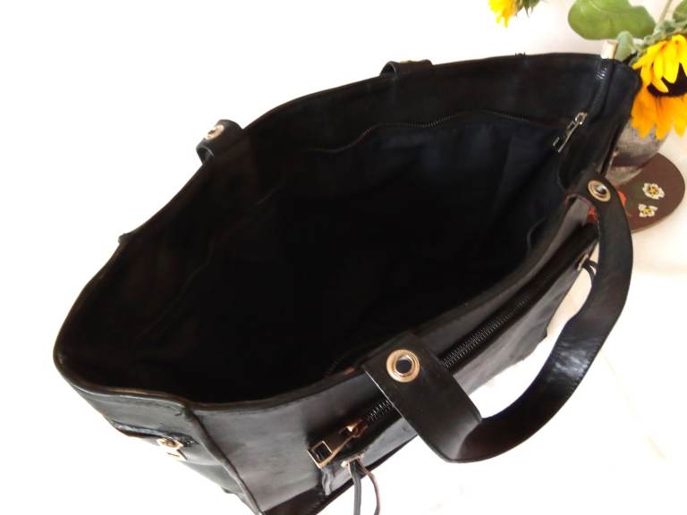 100% Genuine Leather Handbag Moroccan Leather Bag Handmade Women's ( Christmas Sale )