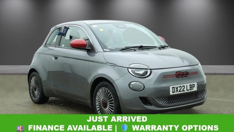 2022 Fiat 500 70kW Red 24kWh 3dr Auto HATCHBACK ELECTRIC Automatic
