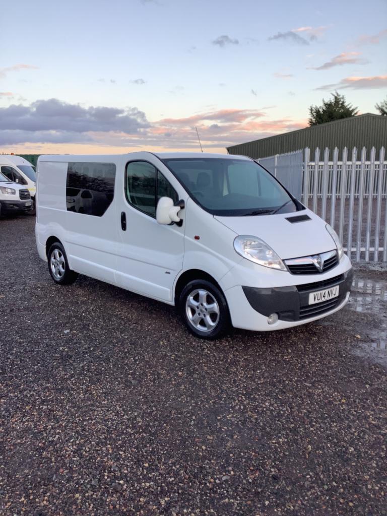 2014 Vauxhall Vivaro CAMPER 2.0CDTI [115PS] Sportive day Van 2.9t NO VAT  PANEL VAN Diesel Manual