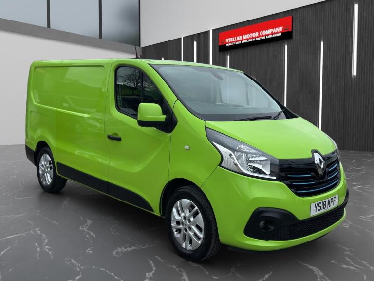 2018 Renault Trafic SL27 ENERGY dCi 125 Sport Nav Van PANEL VAN DIESEL Manual