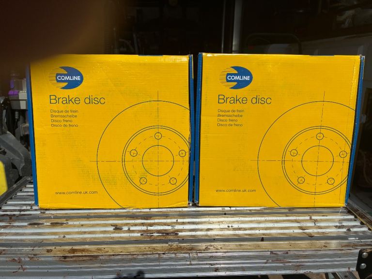 Front disc and pads