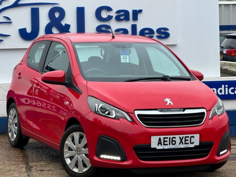 2016 Peugeot 108 1.0 Active Hatchback 5dr Petrol Manual Euro 6 (68 ps) Hatchback Petrol Manual