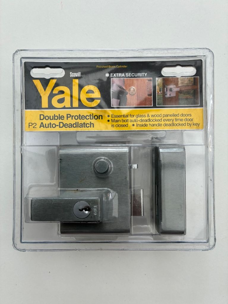New Yale P2 Auto-Deadlatch - Double Protection