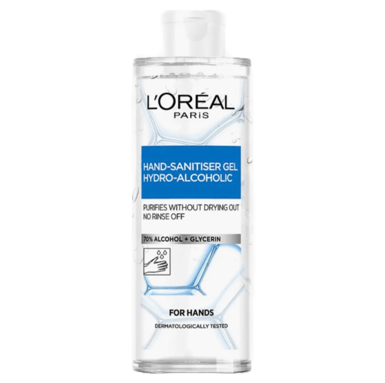 image for L'Oreal Anti Bacterial Hand Sanitiser With Cap 70% Alcohol 400ml