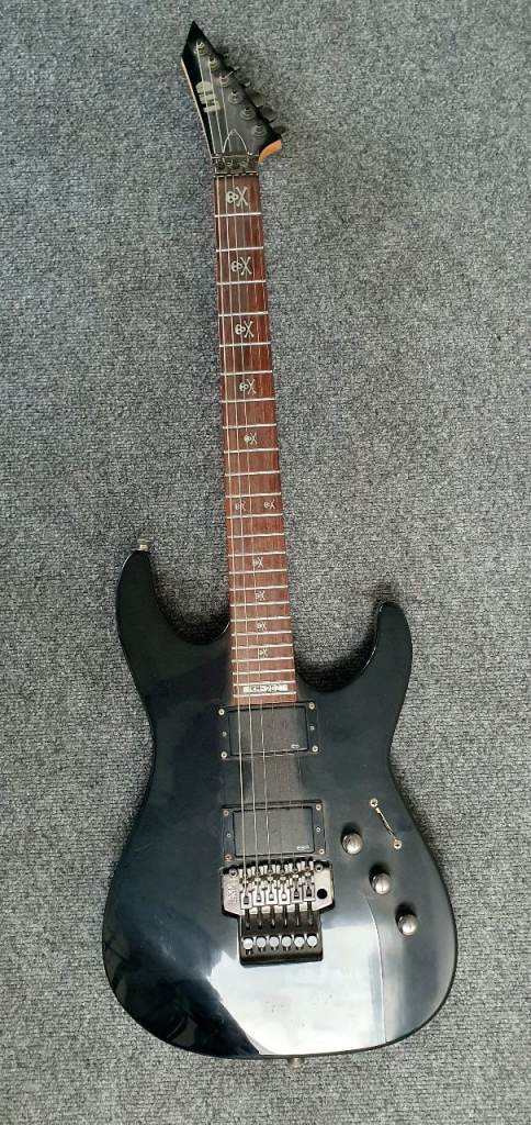 ESP LTD KH 202 Kirk Hammett Signature Electric Guitar Black