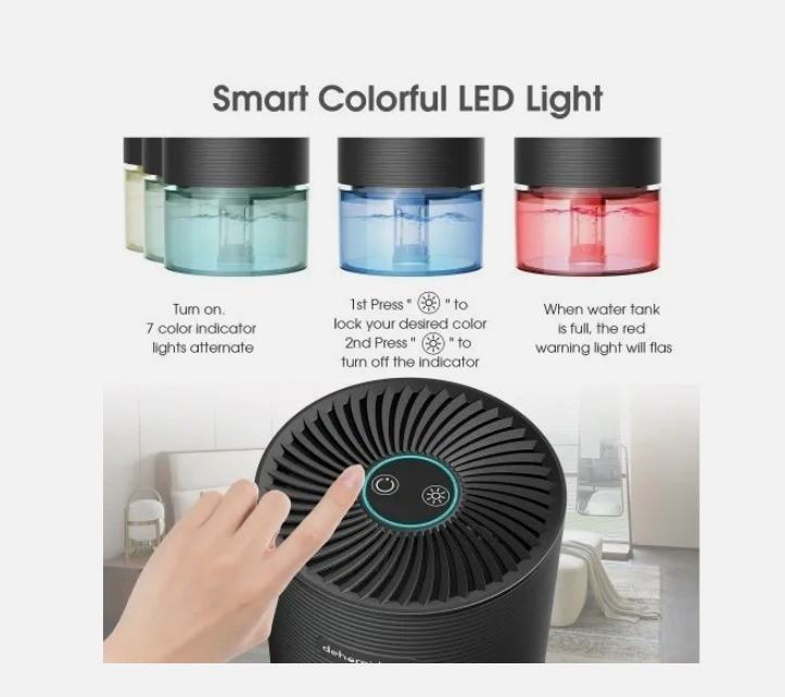 Brand New Dehumidifiers for Home Drying Clothes Damp, Portable Dehumidifier for Bedroom