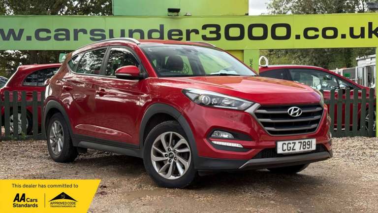 2016 Hyundai TUCSON 1.7 CRDi Blue Drive SE Nav SUV 5dr Diesel Manual Euro 6 (s/s) (116 ps) SUV Di...