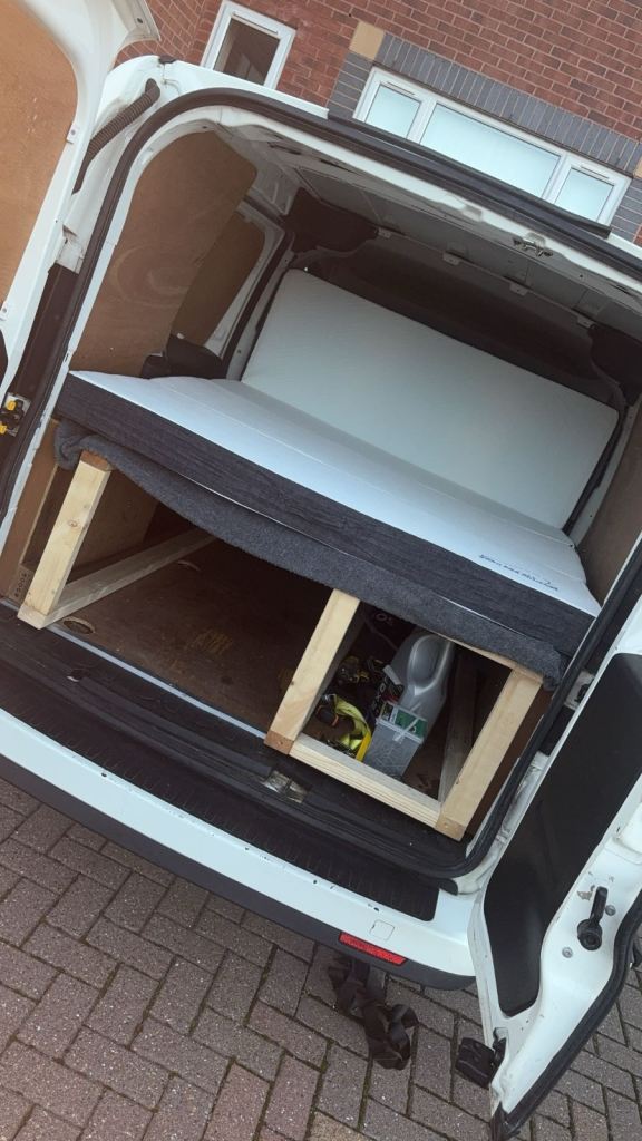 Camper van bed