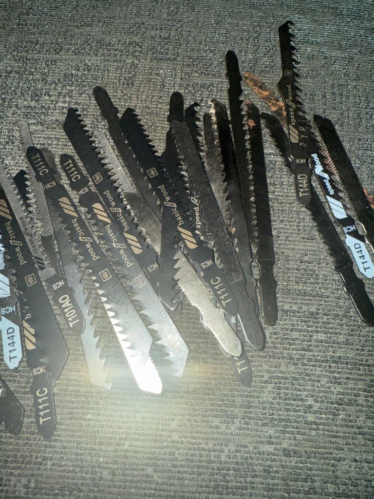 TopsTools Professional Jigsaw Blades - New, Mixed Selection