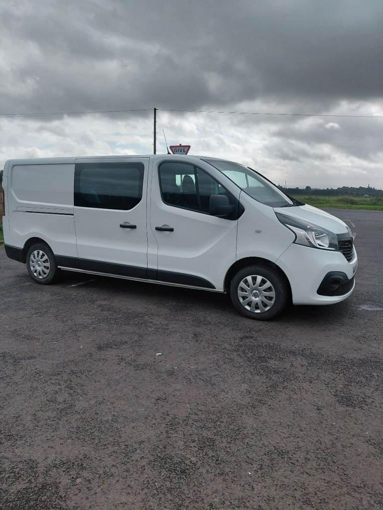 2019 Renault trafic 1.6 dci Factory crewcab 
