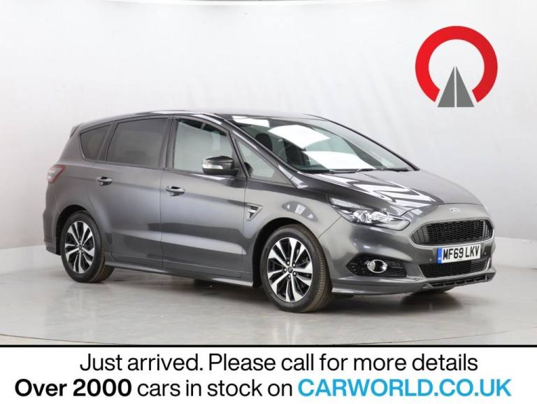 2019 Ford S-Max 2.0 EcoBlue ST-Line MPV 5dr Diesel Manual Euro 6 (s/s) (190 ps) MPV Diesel Manual