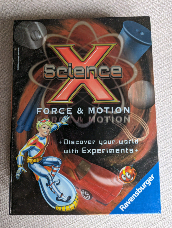 Ravensburger Science X Force & Motion Experiment Set, Age 8-12 Years 