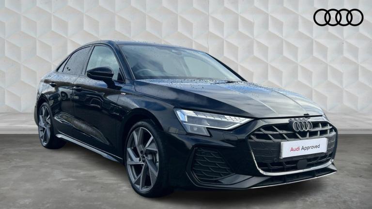 2025 Audi A3 35 TFSI Black Edition 4dr S Tronic SALOON PETROL Automatic