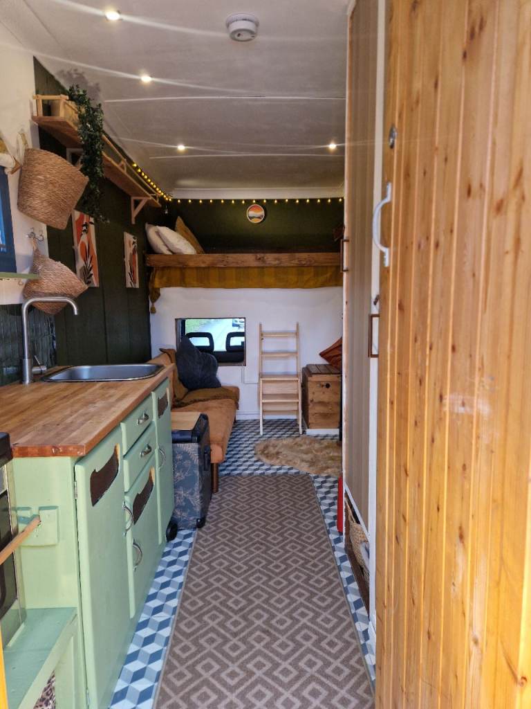 Off-Grid All Seasons Tiny Home - Beautiful Luton Camper Conversion