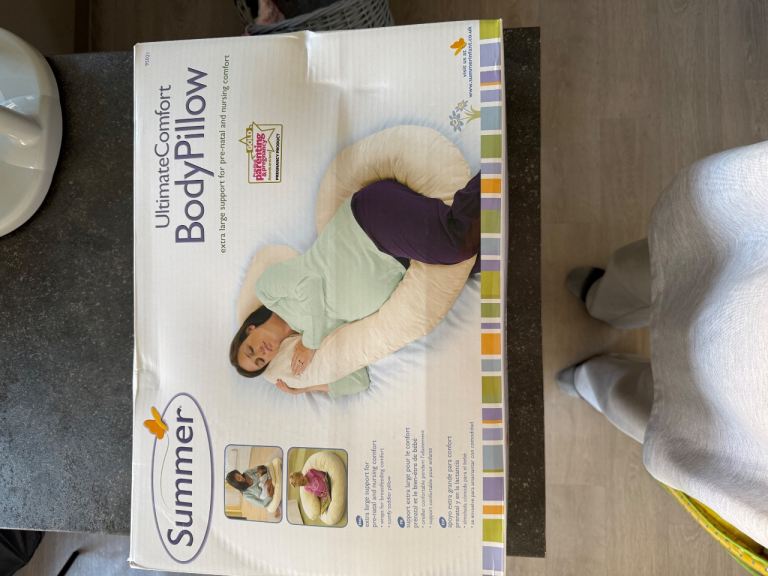 Summer Ultimate Comfort Body Pillow – Pregnancy Support, New