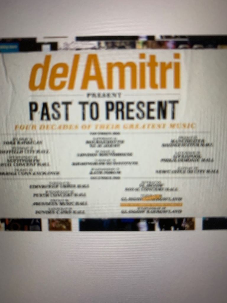 2 Tickets Del Amitri Tickets Cardiff 13th November 